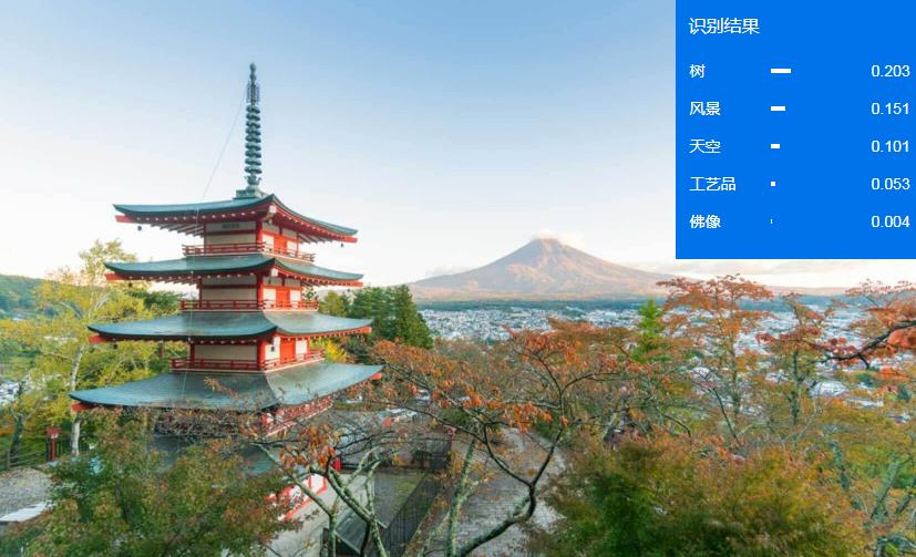 場景文字檢測識別 通用物體和場景識別接口